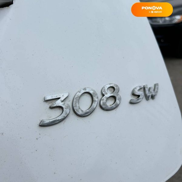 Peugeot 308, 2011, Дизель, 1.56 л., 289 тис. км, Універсал, Білий, Суми 32980 фото