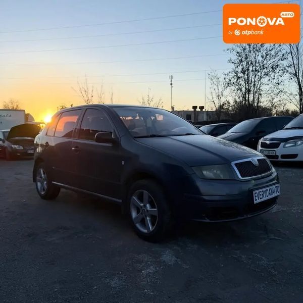 Skoda Fabia, 2007 р., Бензин, 123 тис. км, Хетчбек, Сірий, Дніпро (Дніпропетровськ) AT-10412245 фото