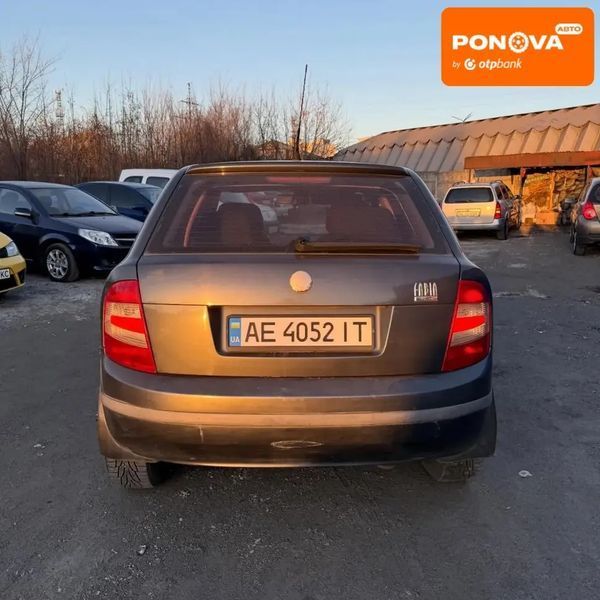 Skoda Fabia, 2007 р., Бензин, 123 тис. км, Хетчбек, Сірий, Дніпро (Дніпропетровськ) AT-10412245 фото