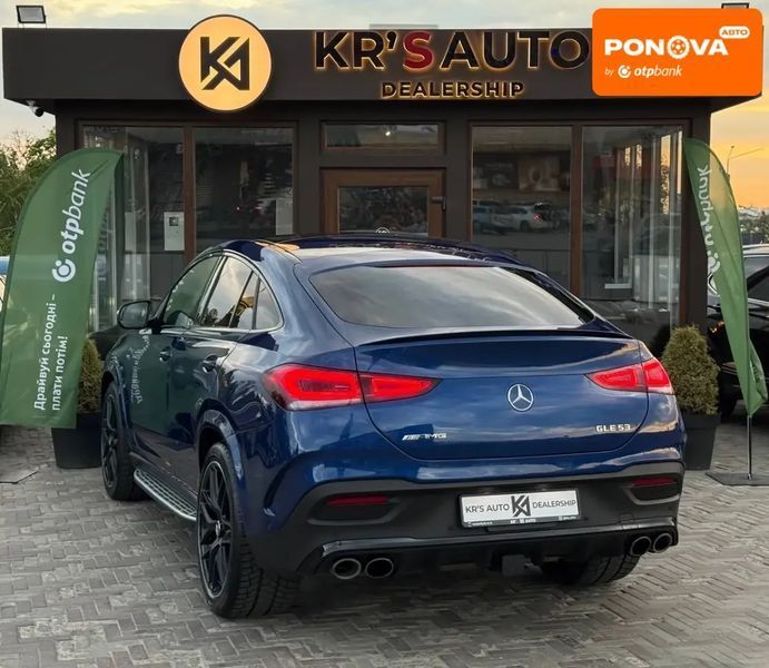 Mercedes-Benz GLE-Class Coupe, 2022 г., Гибрид (HEV), 54 тыс. км, Внедорожник / Кроссовер, Синий, Харьков AT-10418319 фото