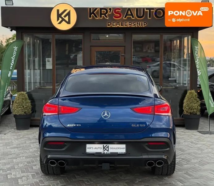 Mercedes-Benz GLE-Class Coupe, 2022 г., Гибрид (HEV), 54 тыс. км, Внедорожник / Кроссовер, Синий, Харьков AT-10418319 фото