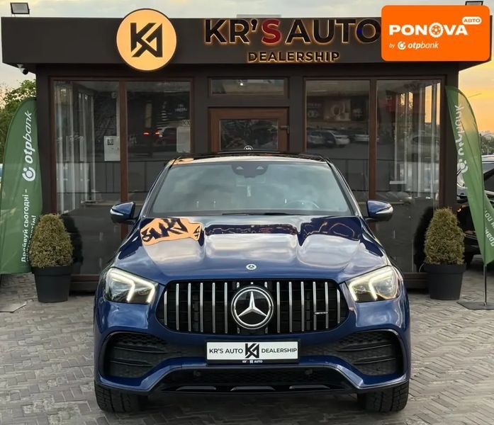 Mercedes-Benz GLE-Class Coupe, 2022 г., Гибрид (HEV), 54 тыс. км, Внедорожник / Кроссовер, Синий, Харьков AT-10418319 фото