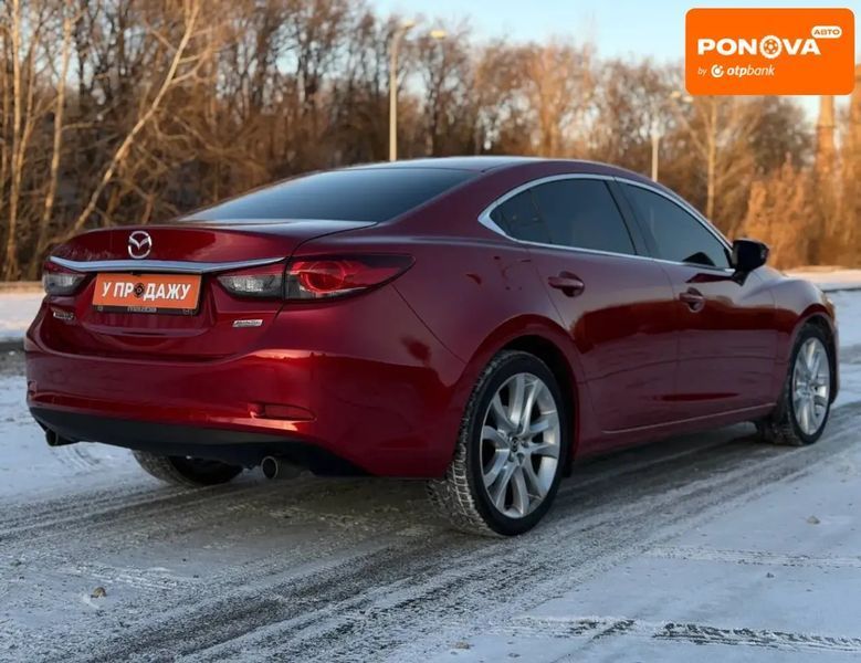 Mazda 6, 2013 р., Бензин, 189 тис. км, Седан, Червоний, Дніпро (Дніпропетровськ) AT-10409180 фото