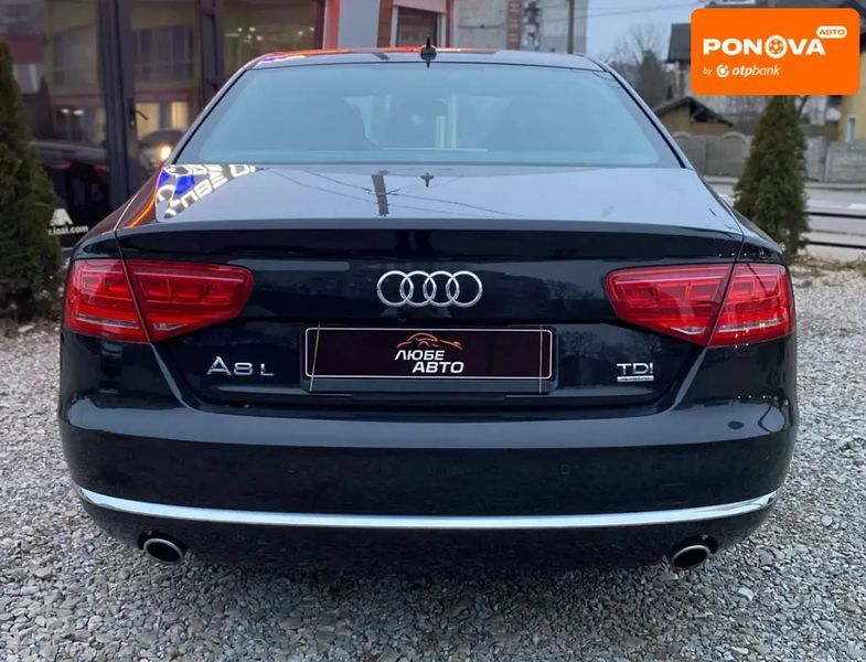 Audi A8, 2013 г., Дизель, 191 тыс. км, Седан, Чорный, Ивано Франковск AT-10404710 фото