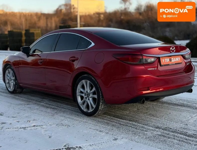 Mazda 6, 2013 р., Бензин, 189 тис. км, Седан, Червоний, Дніпро (Дніпропетровськ) AT-10409180 фото