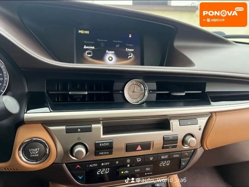 Lexus ES, 2017 р., Газ пропан-бутан / Бензин, 100 тис. км, Позашляховик / Кросовер, Чорний, Дніпро (Дніпропетровськ) AT-10406792 фото
