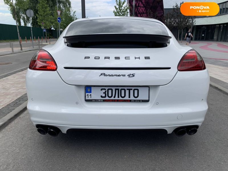 Porsche Panamera, 2012, Бензин, 4.81 л., 175 тис. км, Фастбек, Білий, Київ 53212 фото