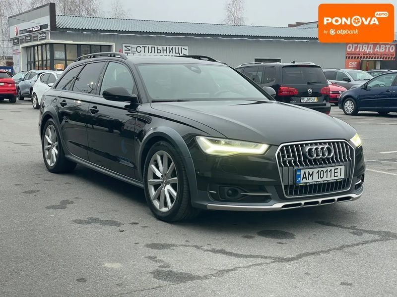 Audi A6 Allroad, 2016 р., Дизель, 283 тис. км, Універсал, Чорний, Житомир AT-10414449 фото