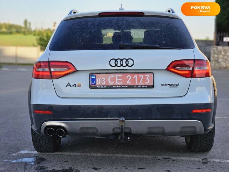 Audi A4 Allroad, 2013, Дизель, 2 л., 203 тыс. км, Универсал, Белый, Тернополь 98829 фото