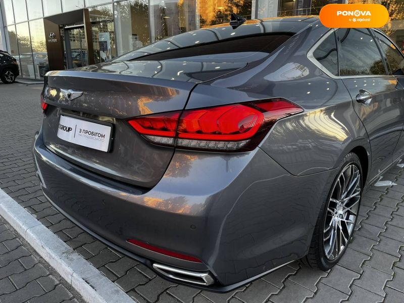 Hyundai Genesis, 2014, Бензин, 3.78 л., 130 тис. км, Седан, Сірий, Одеса 14643 фото