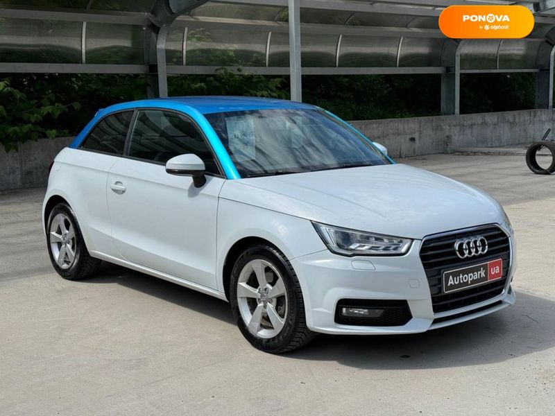 Audi A1, 2015, Дизель, 1.6 л., 117 тис. км, Хетчбек, Білий, Київ 49104 фото