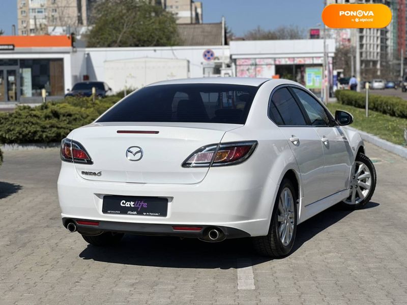 Mazda 6, 2012, Бензин, 2 л., 195 тис. км, Седан, Білий, Одеса 36929 фото