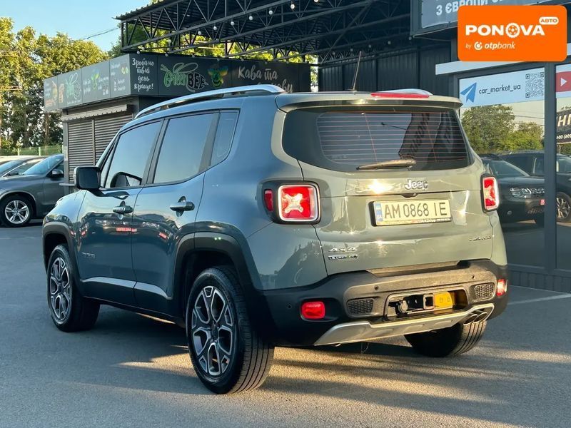 Jeep Renegade, 2016 г., Дизель, 154 тыс. км, Внедорожник / Кроссовер, Синий, Житомир AT-10419818 фото