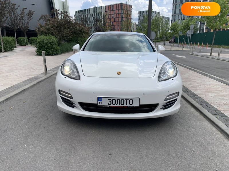 Porsche Panamera, 2012, Бензин, 4.81 л., 175 тис. км, Фастбек, Білий, Київ 53212 фото