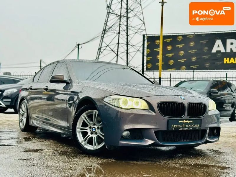 BMW 5 Series, 2012 р., Дизель, 418 тис. км, Седан, Коричневий, Харків AT-10409284 фото