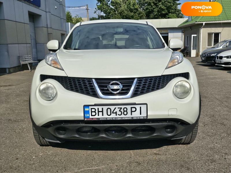 Nissan Juke, 2012, Бензин, 1.62 л., 126 тис. км, Позашляховик / Кросовер, Білий, Одеса 110219 фото