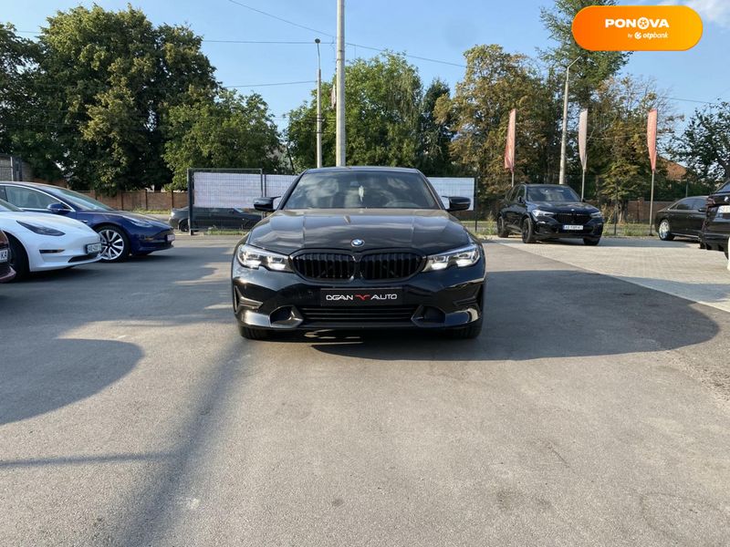 BMW 3 Series, 2020, Бензин, 2 л., 100 тыс. км, Седан, Чорный, Винница 110195 фото