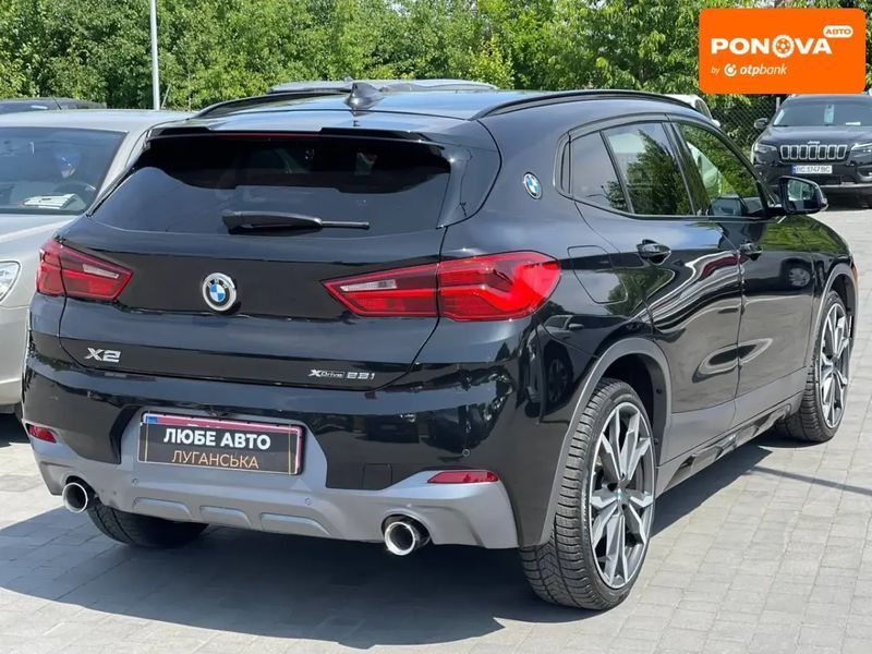 BMW X2, 2018 р., Бензин, 46 тис. км, Хетчбек, Чорний, Львів AT-10401646 фото