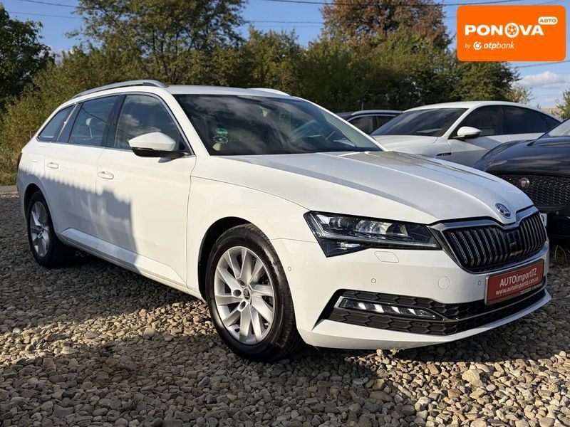 Skoda Superb, 2022 г., Дизель, 182 тыс. км, Универсал, Белый, Сопошин AT-10428727 фото