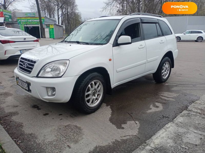 Chery Tiggo, 2008, Газ пропан-бутан / Бензин, 2.4 л., 295 тыс. км, Внедорожник / Кроссовер, Белый, Киев Cars-Pr-56509 фото