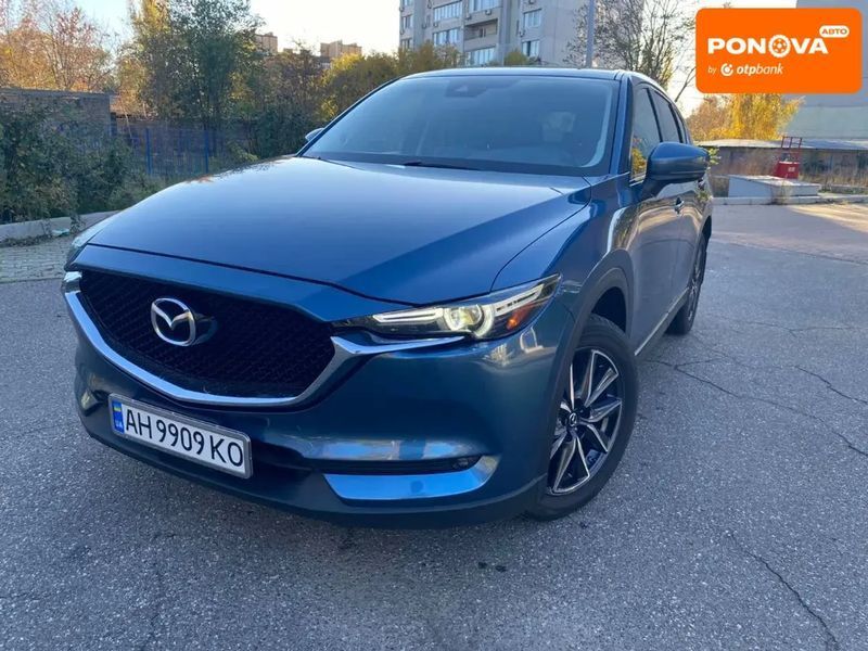Mazda CX-5, 2017 р., Бензин, 133 тис. км, Позашляховик / Кросовер, Синій, Миколаїв AT-10404128 фото