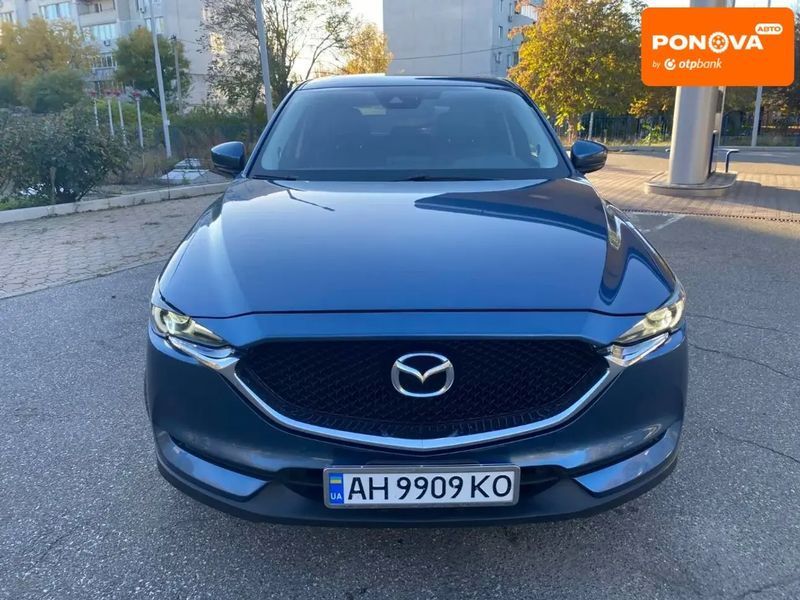 Mazda CX-5, 2017 р., Бензин, 133 тис. км, Позашляховик / Кросовер, Синій, Миколаїв AT-10404128 фото