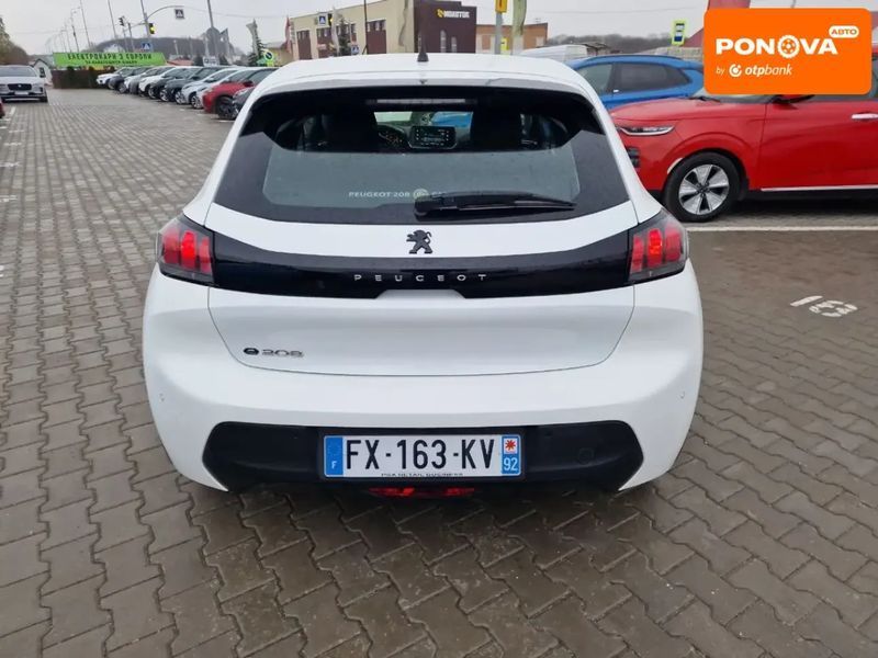 Peugeot 208, 2020 р., Електро, 59 тис. км, Хетчбек, Білий, Вінниця AT-10407632 фото