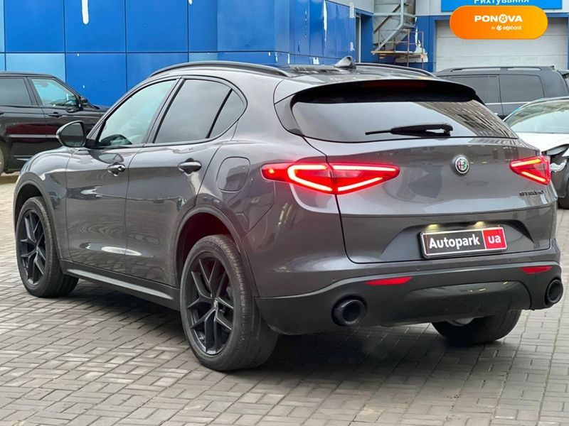 Alfa Romeo Stelvio, 2018, Бензин, 2 л., 26 тыс. км, Внедорожник / Кроссовер, Серый, Одесса 43315 фото