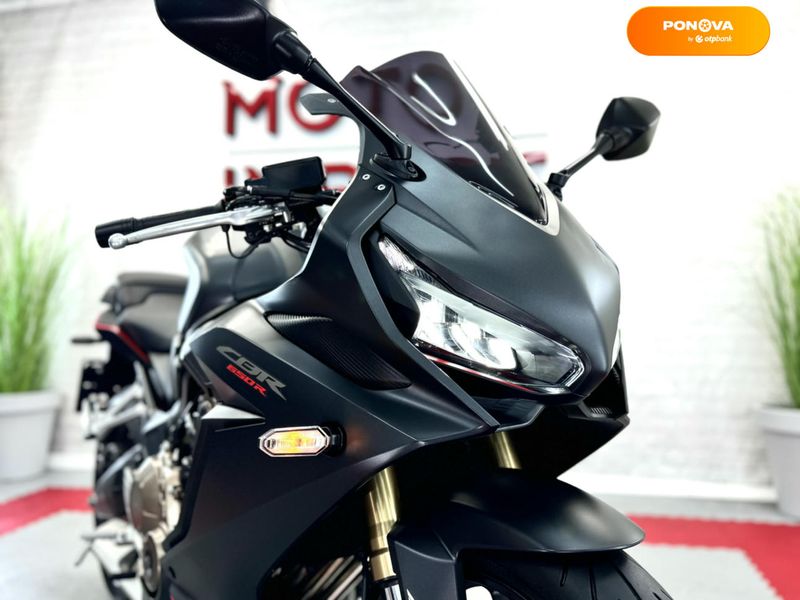 Honda CBR 650R, 2019, Бензин, 650 см³, 19 тис. км, Спортбайк, Чорный, Одесса moto-199496 фото