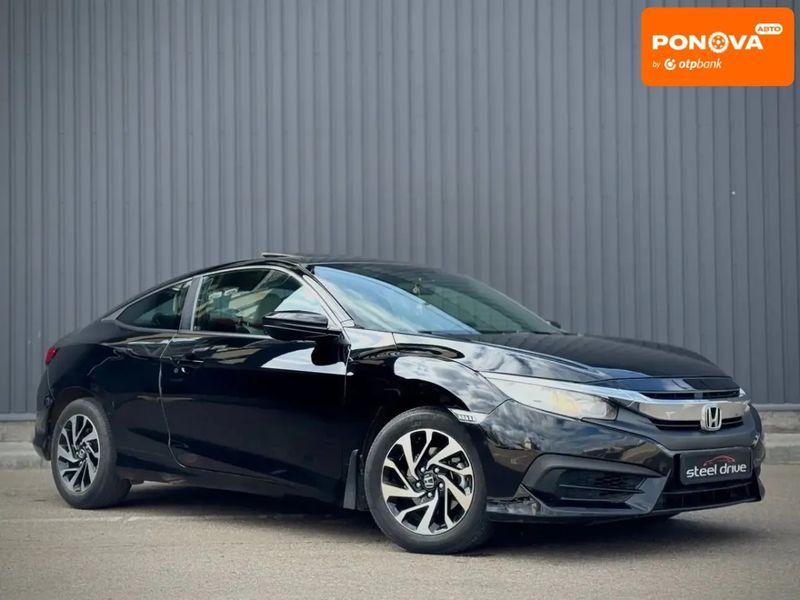 Honda Civic, 2016 г., Бензин, 51 тыс. км, Седан, Чорный, Николаев AT-10413606 фото