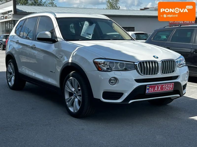 BMW X3, 2016 р., Бензин, 182 тис. км, Позашляховик / Кросовер, Білий, Житомир AT-10418239 фото