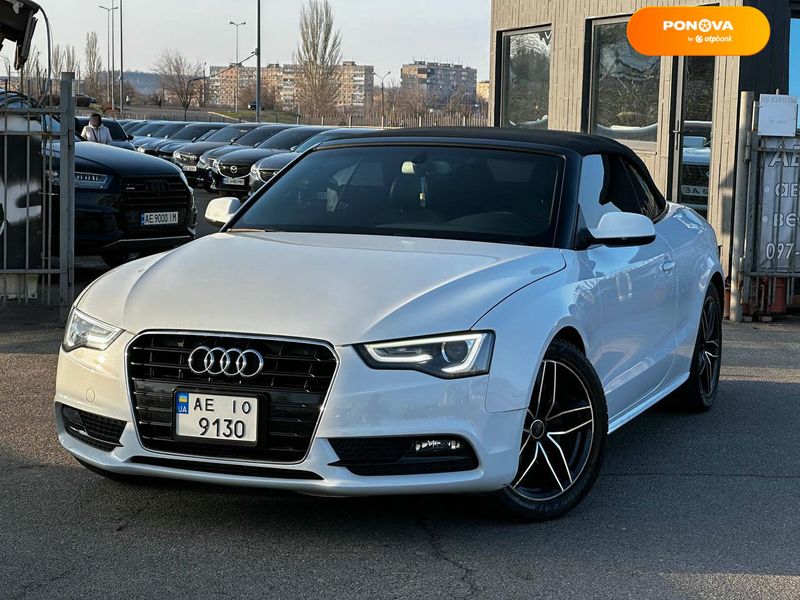 Audi A5, 2013, Бензин, 2 л., 129 тис. км, Кабріолет, Білий, Кривий Ріг 108292 фото