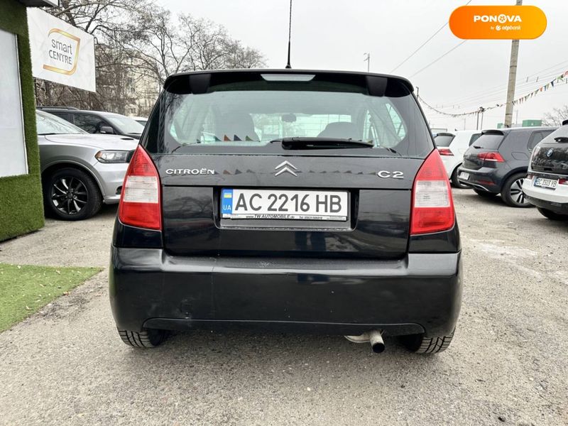 Citroen C2, 2008, Дизель, 1.4 л., 254 тис. км, Хетчбек, Чорний, Київ 9013 фото