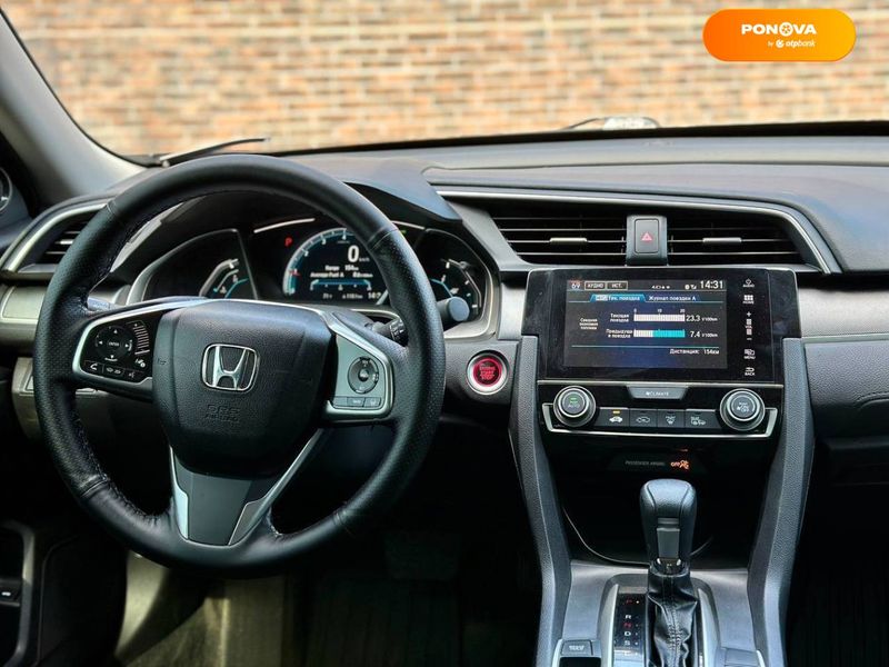 Honda Civic, 2017, Бензин, 2 л., 76 тыс. км, Седан, Серый, Одесса 36777 фото