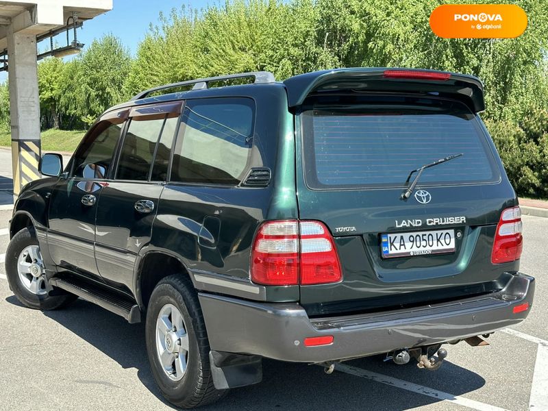 Toyota Land Cruiser, 1999, Газ пропан-бутан / Бензин, 4.7 л., 296 тис. км, Позашляховик / Кросовер, Зелений, Київ 108332 фото