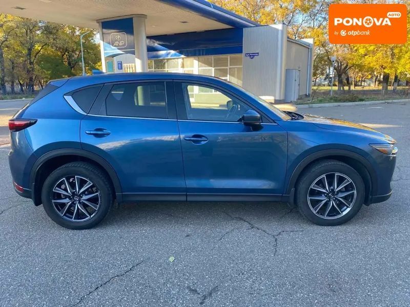 Mazda CX-5, 2017 р., Бензин, 133 тис. км, Позашляховик / Кросовер, Синій, Миколаїв AT-10404128 фото