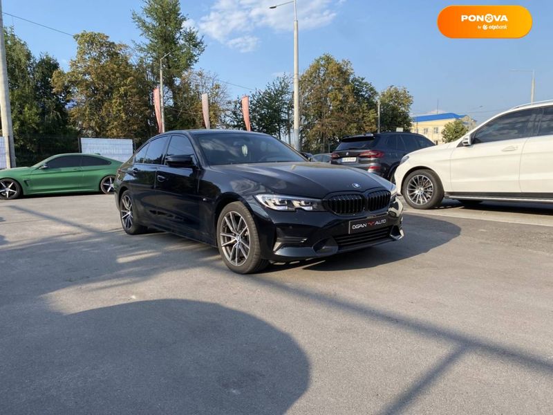 BMW 3 Series, 2020, Бензин, 2 л., 100 тыс. км, Седан, Чорный, Винница 110195 фото