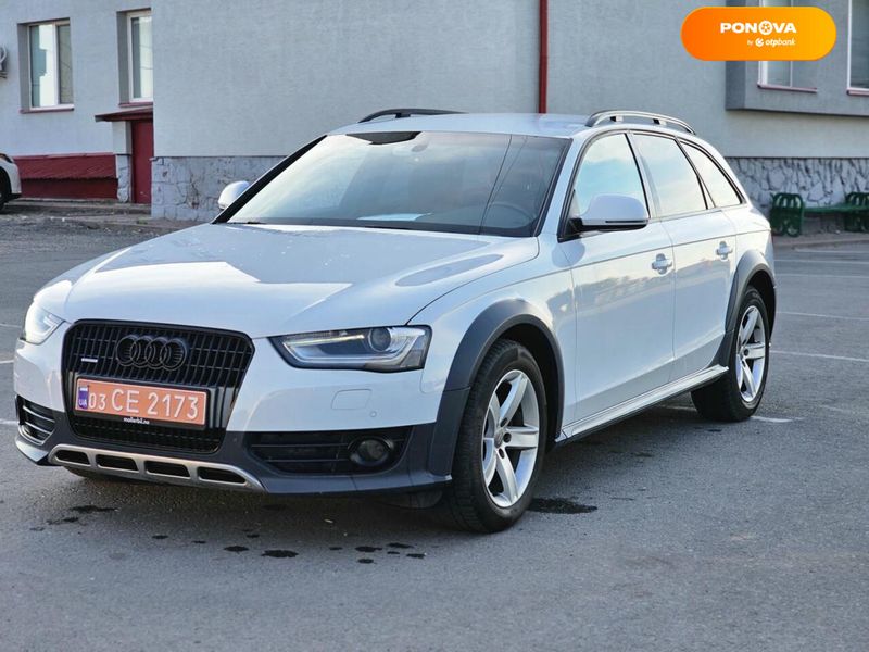 Audi A4 Allroad, 2013, Дизель, 2 л., 203 тыс. км, Универсал, Белый, Тернополь 98829 фото