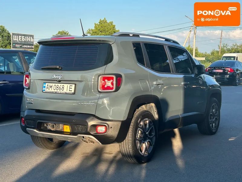 Jeep Renegade, 2016 г., Дизель, 154 тыс. км, Внедорожник / Кроссовер, Синий, Житомир AT-10419818 фото