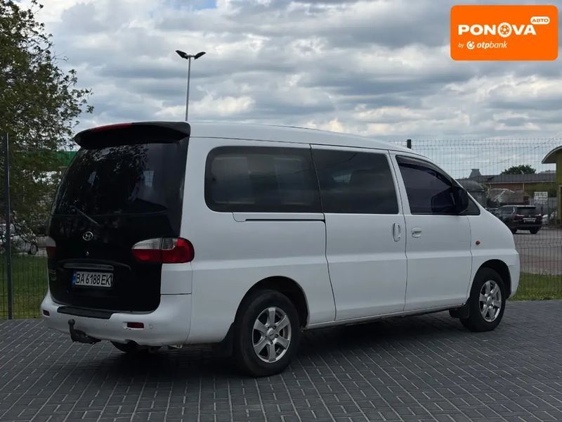 Hyundai H-1, 2005 р., Дизель, 207 тис. км, Мікровен, Білий, Кропивницький (Кіровоград) AT-10418533 фото