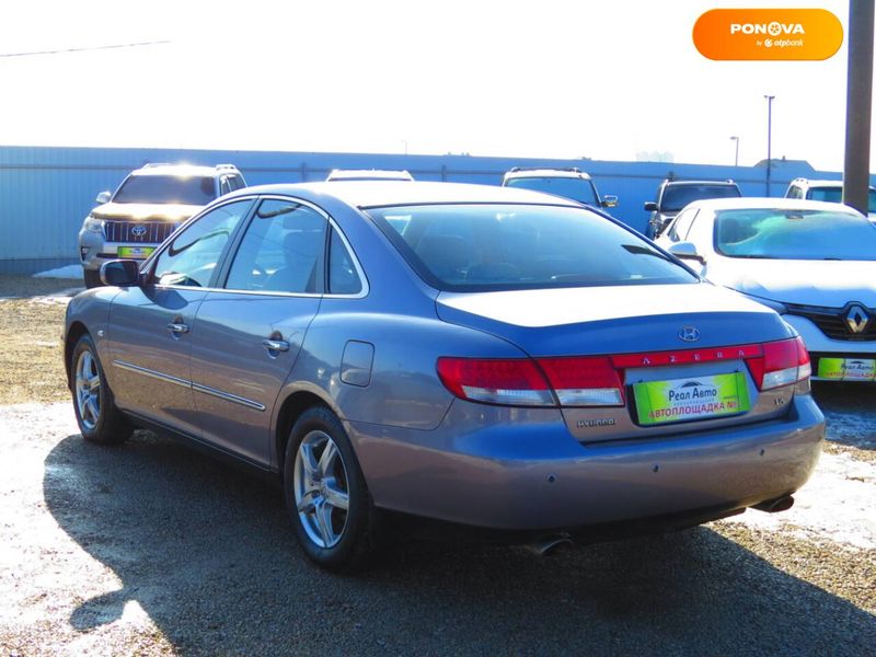 Hyundai Azera, 2006, Газ пропан-бутан / Бензин, 3.3 л., 280 тис. км, Седан, Сірий, Кропивницький (Кіровоград) 12623 фото