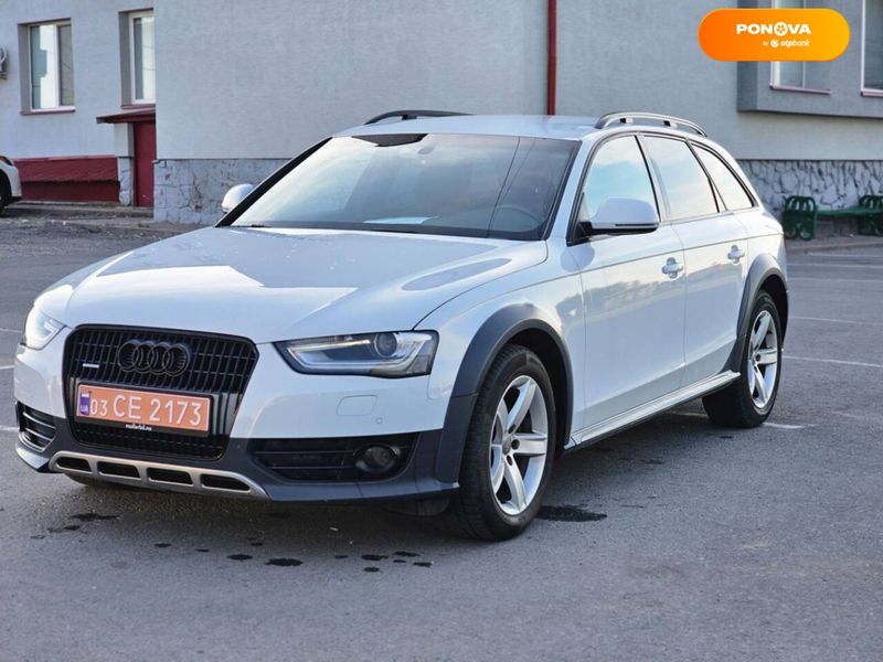 Audi A4 Allroad, 2013, Дизель, 2 л., 203 тис. км, Універсал, Білий, Тернопіль 98829 фото