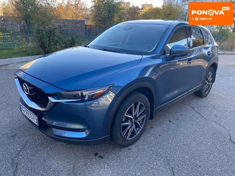 Mazda CX-5, 2017 р., Бензин, 133 тис. км, Позашляховик / Кросовер, Синій, Миколаїв AT-10404128 фото
