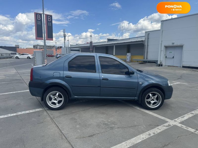 Dacia Logan, 2007, Бензин, 1.6 л., 197 тис. км, Седан, Синій, Київ Cars-Pr-63741 фото