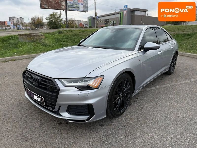Audi A6, 2023 р., Бензин, 75 тис. км, Седан, Сірий, Кривий Ріг AT-10430177 фото