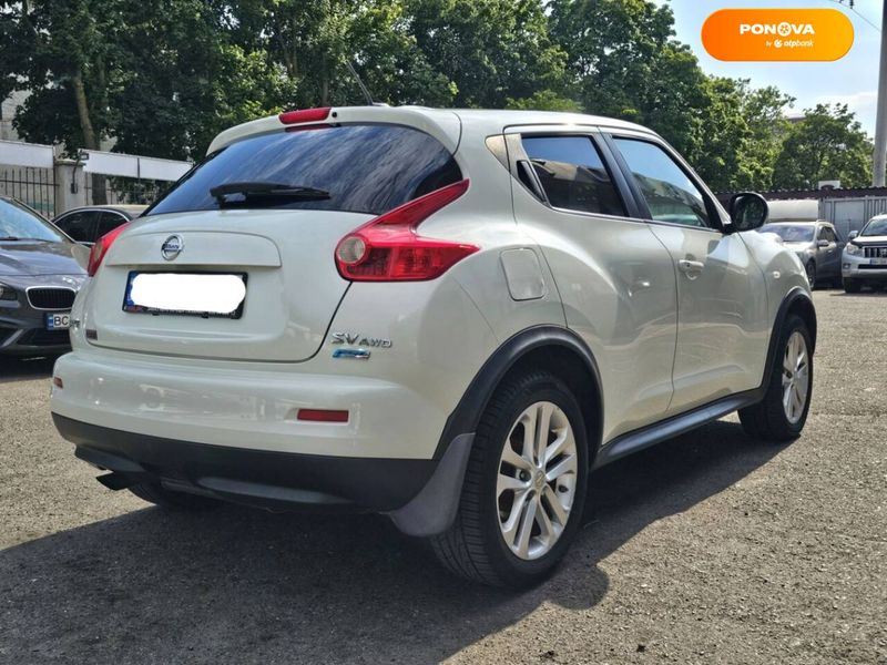 Nissan Juke, 2012, Бензин, 1.62 л., 126 тис. км, Позашляховик / Кросовер, Білий, Одеса 110219 фото