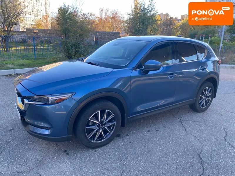 Mazda CX-5, 2017 р., Бензин, 133 тис. км, Позашляховик / Кросовер, Синій, Миколаїв AT-10404128 фото
