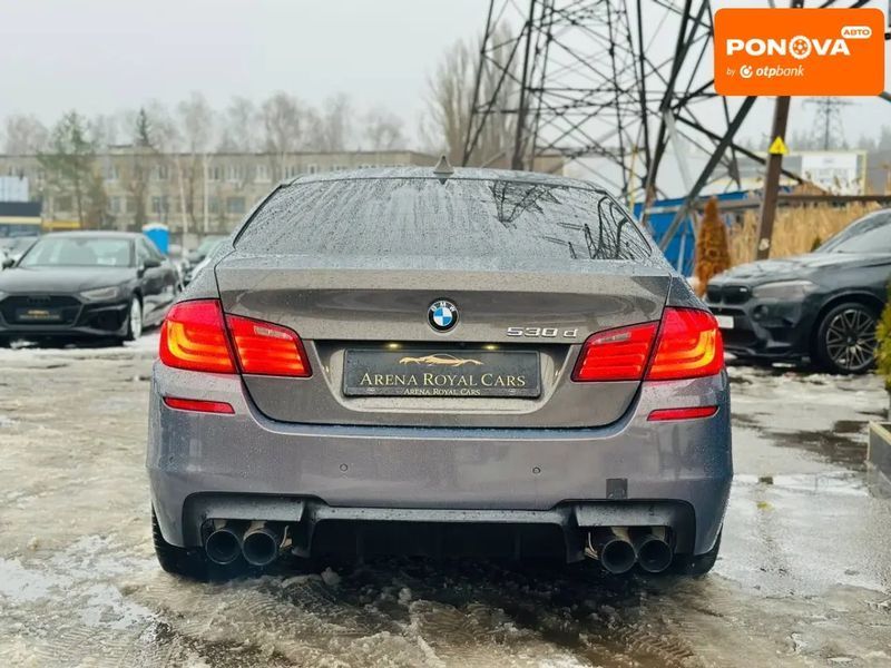 BMW 5 Series, 2012 р., Дизель, 418 тис. км, Седан, Коричневий, Харків AT-10409284 фото