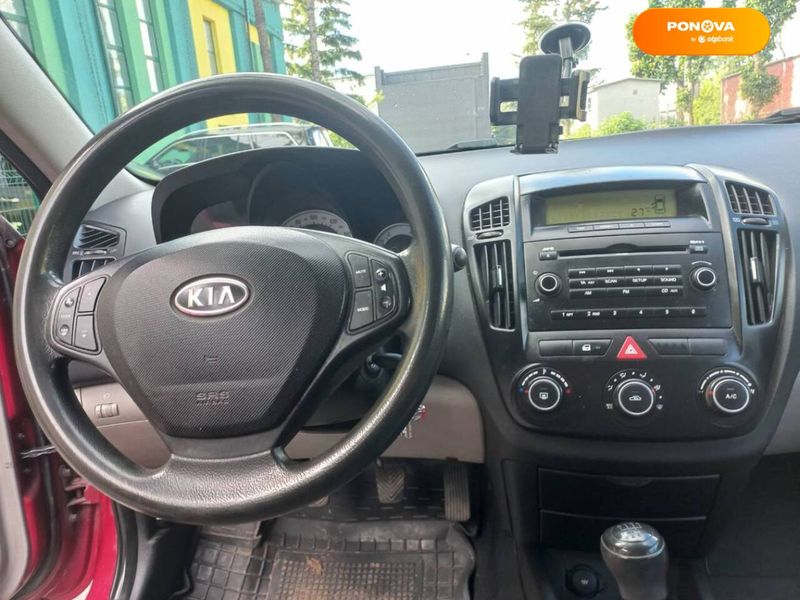 Kia Ceed, 2009, Газ пропан-бутан / Бензин, 1.6 л., 341 тис. км, Хетчбек, Червоний, Тернопіль Cars-Pr-67229 фото