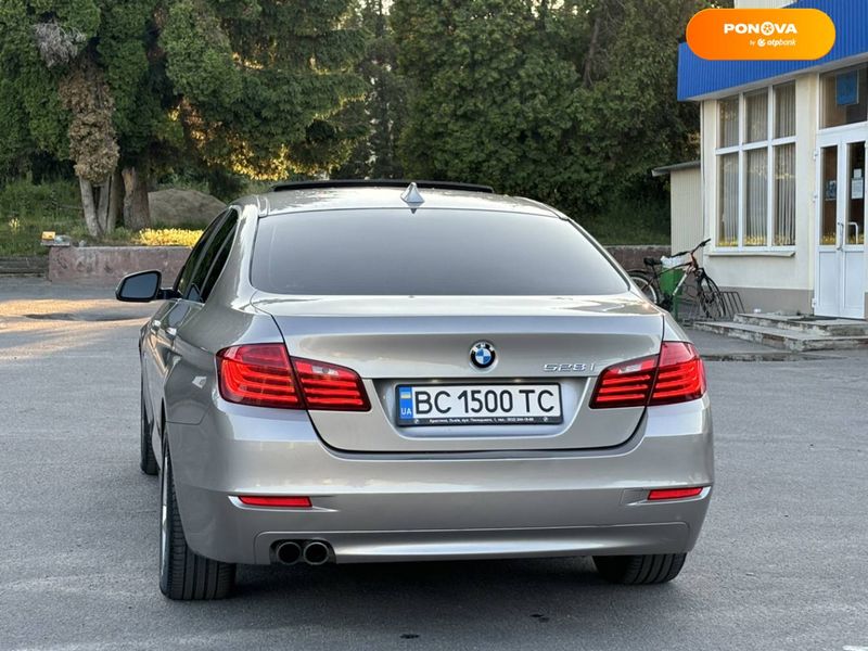 BMW 5 Series, 2015, Бензин, 2 л., 190 тис. км, Седан, Сірий, Львів Cars-Pr-68054 фото